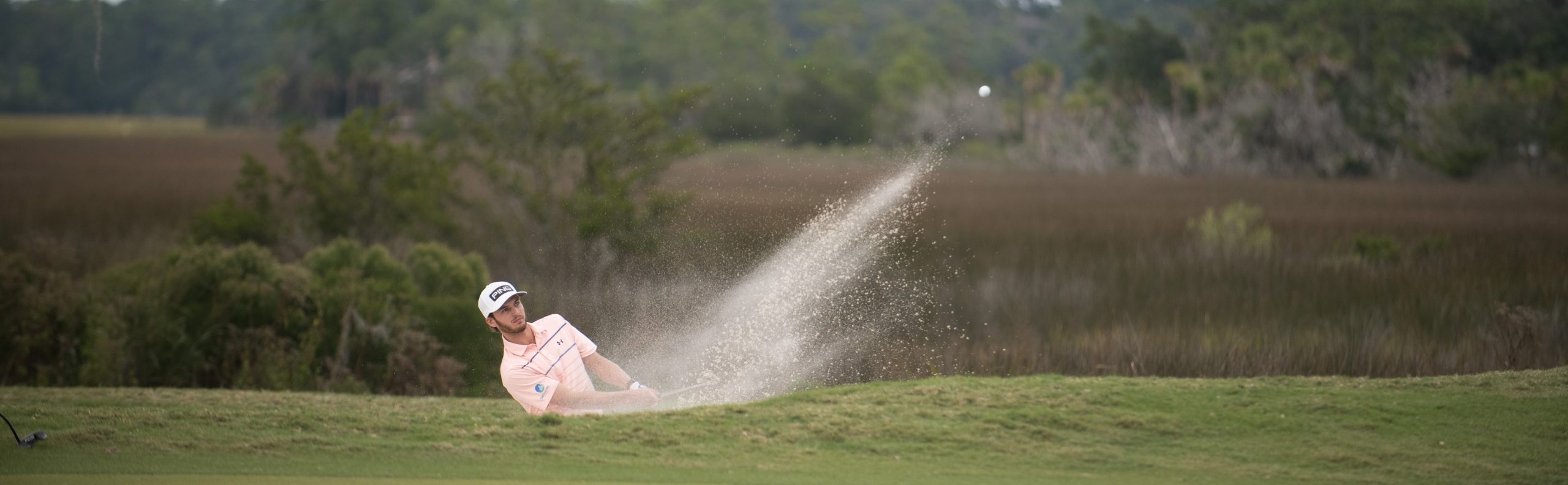 Shot out of bunker